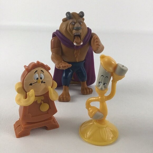 Disney Mini Board Book Step Outside with Chunky Figures Dumbo Beauty & The Beast - Picture 5 of 8